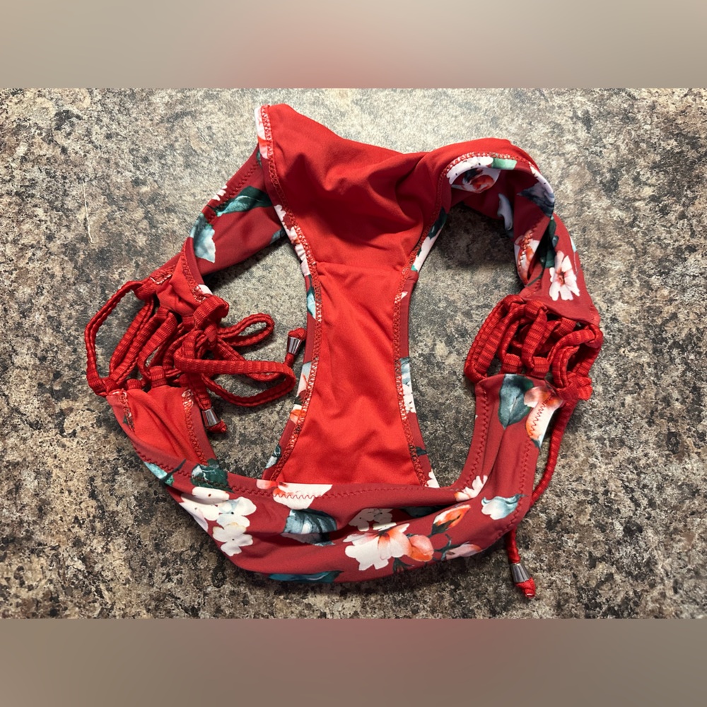 Floral Rust Bikini Set - Picture 5 of 10